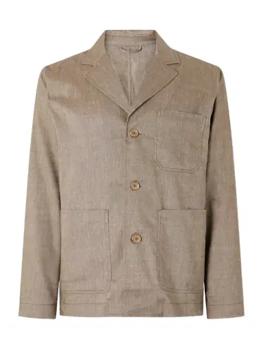 Frescobol Carioca Lima Cotton Suit Jacket - Men | Thumbnail 1