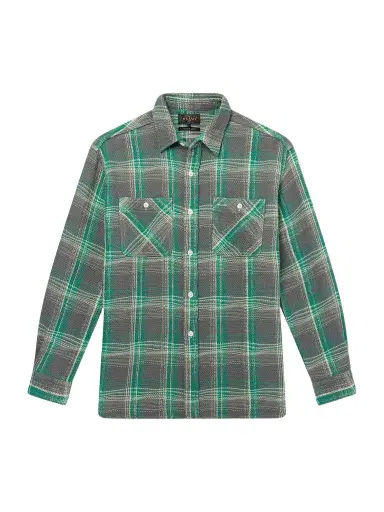 Beams Plus Checked Waffle-Knit Cotton Shirt - Men | Thumbnail 1