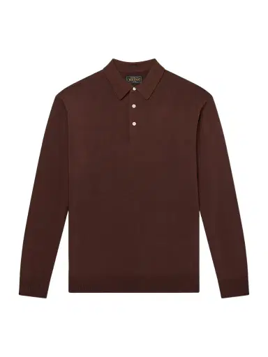 Beams Plus Knitted Polo Shirt - Men | Thumbnail 1