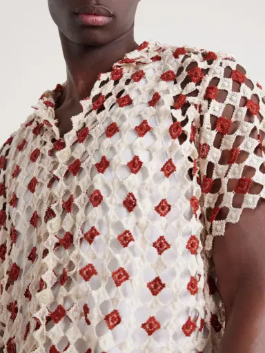BODE Cotton-Lace Shirt - Men | Thumbnail 5 BODE Cotton-Lace Shirt - Men | Thumbnail 5