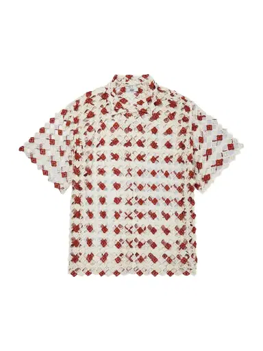 BODE Cotton-Lace Shirt - Men | Thumbnail 1 BODE Cotton-Lace Shirt - Men | Thumbnail 1