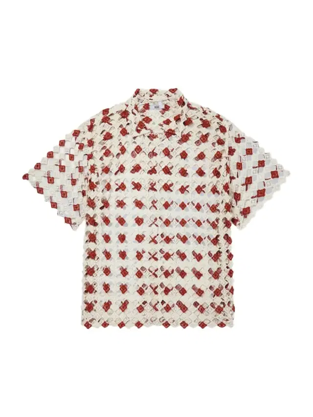 Cotton-Lace Shirt - Men