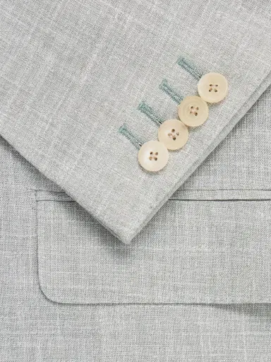 Thom Sweeney Wool, Silk and Linen-Blend Blazer - Men | Thumbnail 6