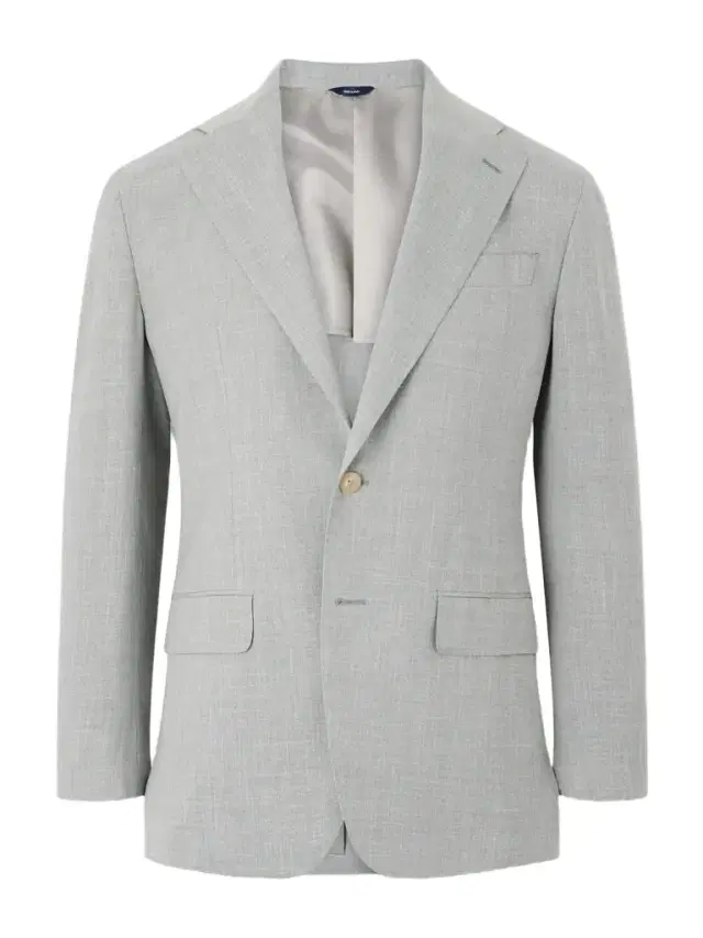 Wool, Silk and Linen-Blend Blazer - Men