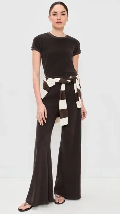 Suzie Kondi Zephyra Flare Pants Truffle L | Thumbnail 5