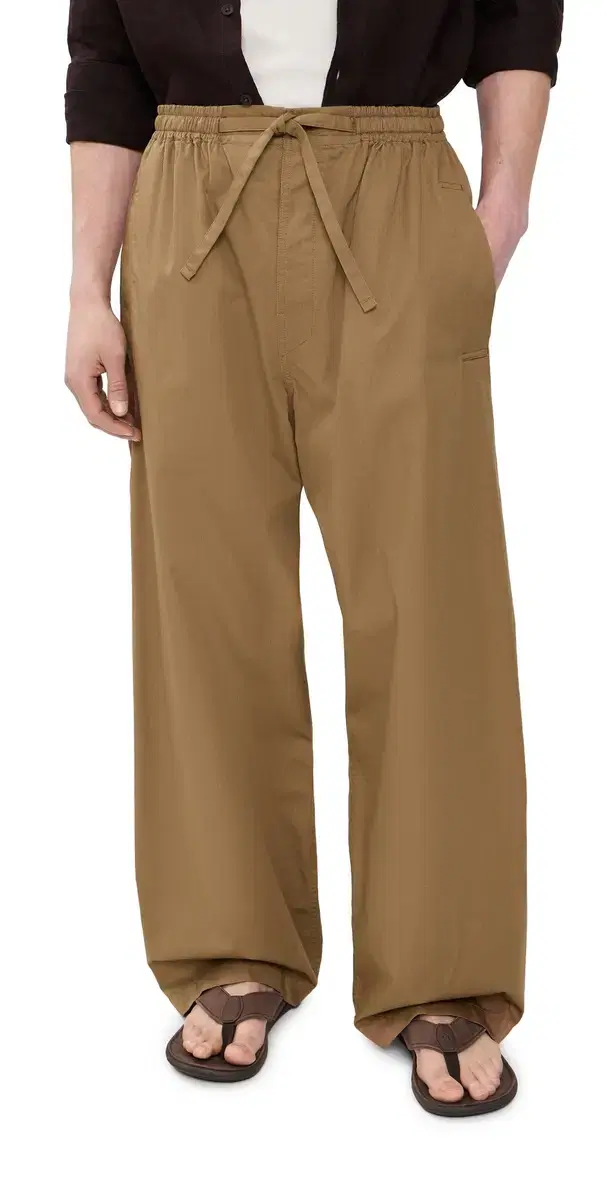 Lemaire Pyjama Pants Cappuccino