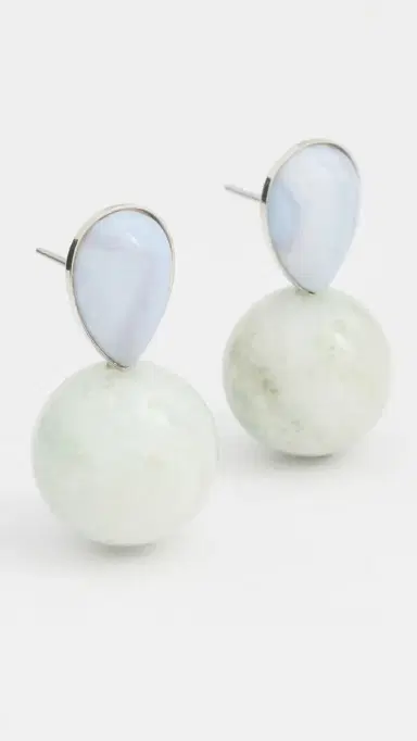 Jennifer Behr Allison Earrings Jade | Thumbnail 4 Jennifer Behr Allison Earrings Jade | Thumbnail 4