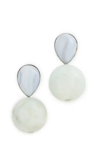 Jennifer Behr Allison Earrings Jade | Thumbnail 5 Jennifer Behr Allison Earrings Jade | Thumbnail 5