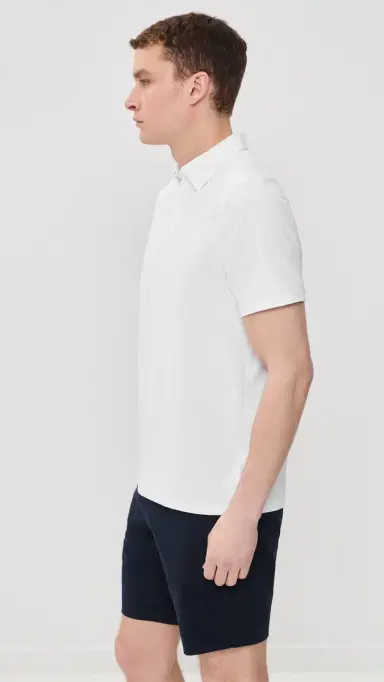 Rhone Commuter Polo Business White L | Thumbnail 4