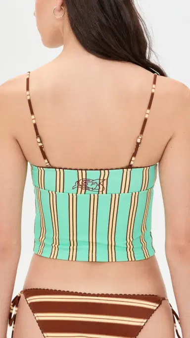 Damson Madder Trudi Tankini Top Mint | Thumbnail 3