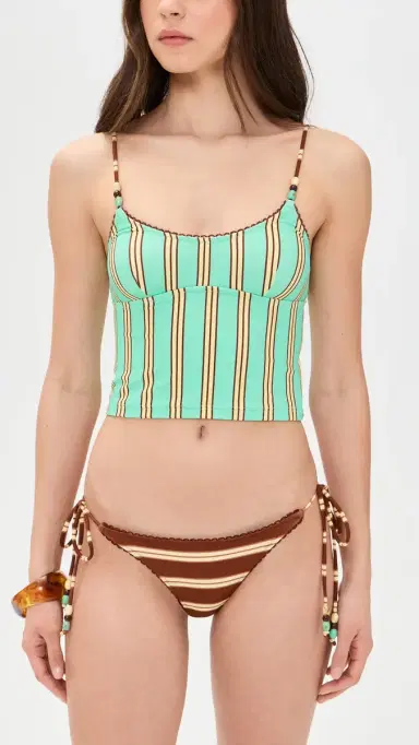Damson Madder Trudi Tankini Top Mint | Thumbnail 5