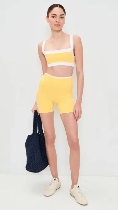 FORM Straight Neck Bra Daisy w/ White Contrast | Thumbnail 5 FORM Straight Neck Bra Daisy w/ White Contrast | Thumbnail 5