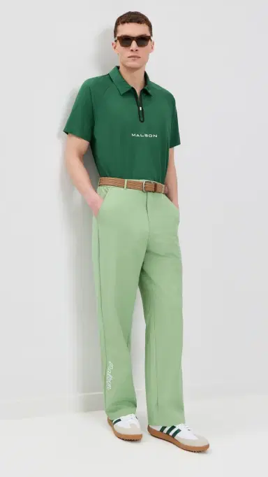 Malbon Golf x Birds of Georgia Magnolia Pants Seafoam Sage S | Thumbnail 5