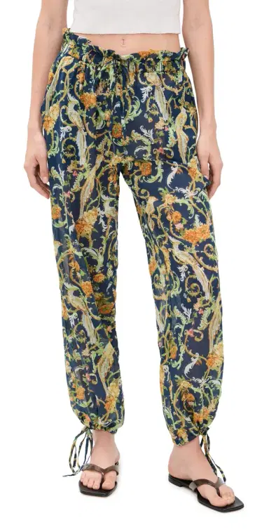 Coniglio Palm Beach Beach Pants Royal Birds Navy 2 | Thumbnail 1 Coniglio Palm Beach Beach Pants Royal Birds Navy 2 | Thumbnail 1