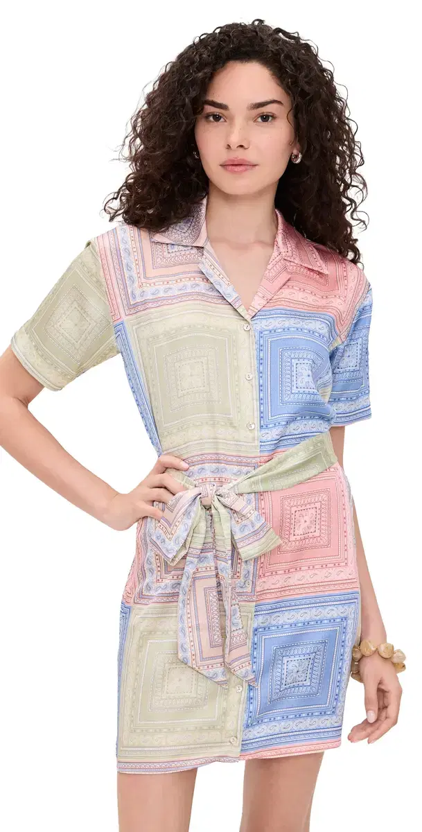 MISA Holland Dress Pastel Tiles t