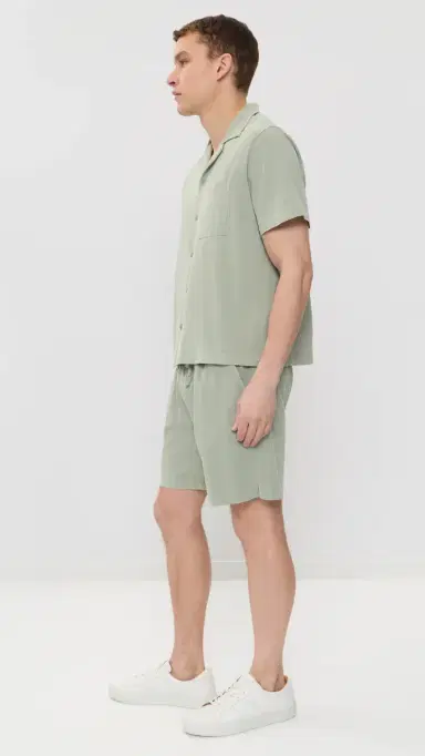 Alex Crane Featherweight Caza Camp Shirt Riverstone | Thumbnail 4