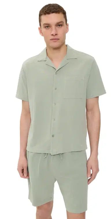 Alex Crane Featherweight Caza Camp Shirt Riverstone | Thumbnail 1