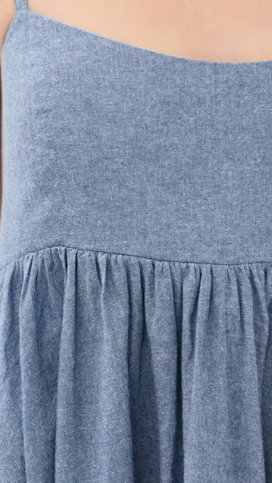AZEEZA Rachel Midi Dress edium Denim | Thumbnail 6 AZEEZA Rachel Midi Dress edium Denim | Thumbnail 6