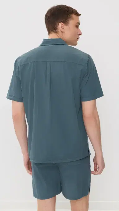 Alex Crane Air Cotton Camp Shirt Lake L | Thumbnail 3