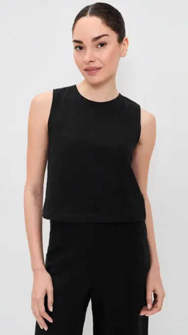 Z Supply Sloane Textured Top Black | Thumbnail 2