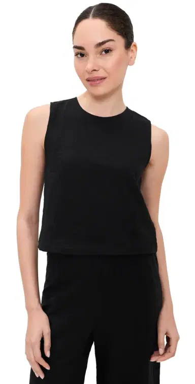 Z Supply Sloane Textured Top Black | Thumbnail 1