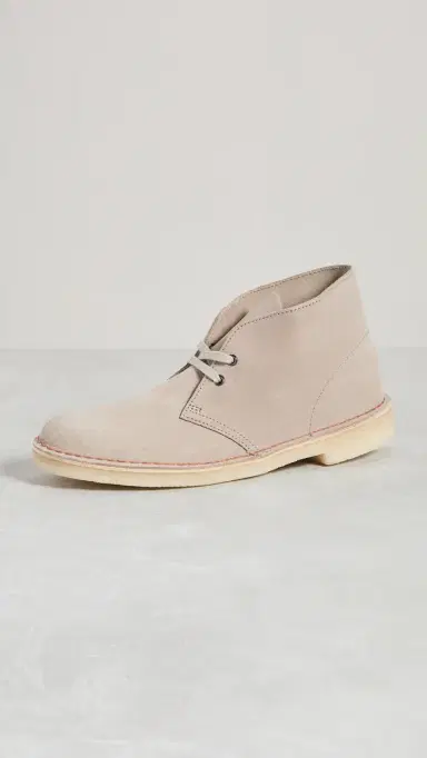 Clarks Suede Desert Boots Sand | Thumbnail 2