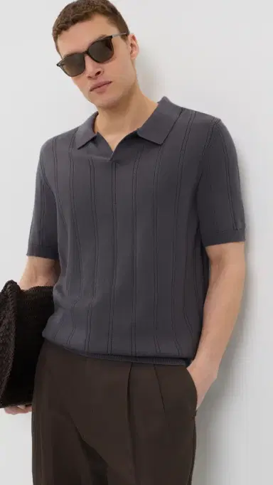 Alex Crane Lolo Sweater Polo Ash | Thumbnail 2