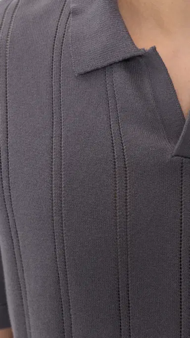 Alex Crane Lolo Sweater Polo Ash | Thumbnail 6