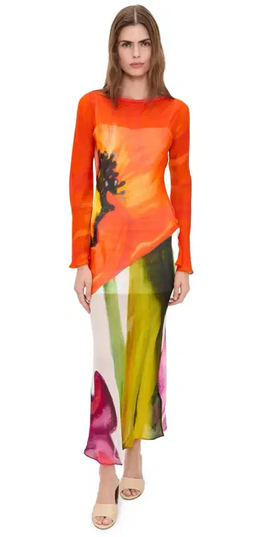 Significant Other August Maxi Dress Poppy Botanic | Thumbnail 1 Significant Other August Maxi Dress Poppy Botanic | Thumbnail 1