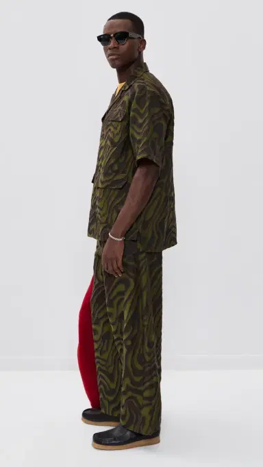 Nicholas Daley Aloha Shirt Camo Jacquard | Thumbnail 4