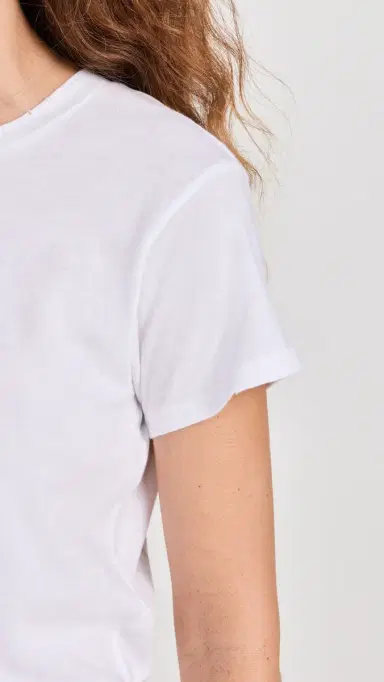 The Great. The Slim Tee True White | Thumbnail 6 The Great. The Slim Tee True White | Thumbnail 6