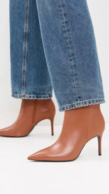 Schutz Mikki Booties Butterscotch | Thumbnail 3