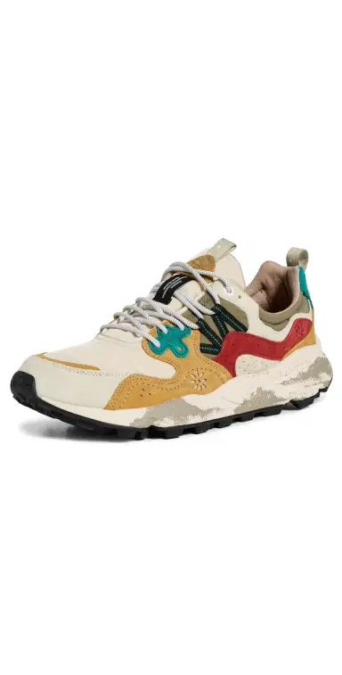 Flower Mountain 10th Anniversary Yamano 3 Sneakers Yellow/Rust/Petrol | Thumbnail 1 Flower Mountain 10th Anniversary Yamano 3 Sneakers Yellow/Rust/Petrol | Thumbnail 1