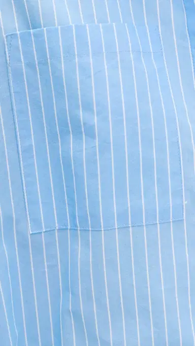 Secular Nora Shirt Blue Stripe M | Thumbnail 6