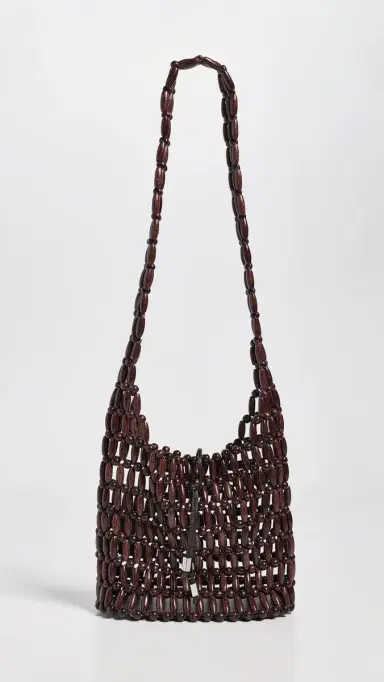 STAUD Coronado Bucket Bag Wood Beads One Size | Thumbnail 2 STAUD Coronado Bucket Bag Wood Beads One Size | Thumbnail 2