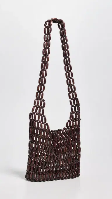 STAUD Coronado Bucket Bag Wood Beads One Size | Thumbnail 4 STAUD Coronado Bucket Bag Wood Beads One Size | Thumbnail 4