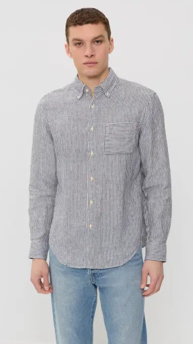 Alex Crane Linen Playa Shirt ines | Thumbnail 2
