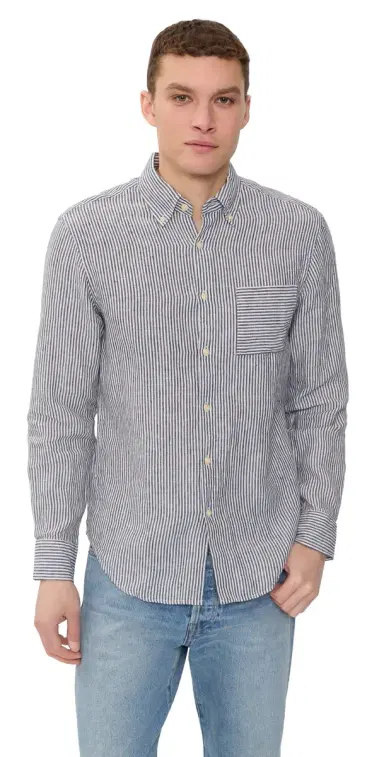 Alex Crane Linen Playa Shirt ines | Thumbnail 1