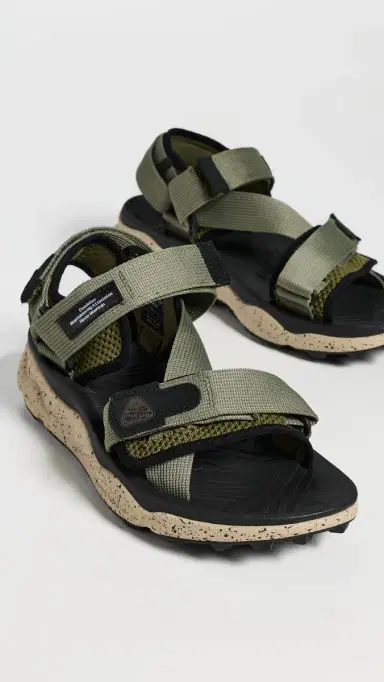 Flower Mountain Nazca Sandals Mesh Military 42 | Thumbnail 4