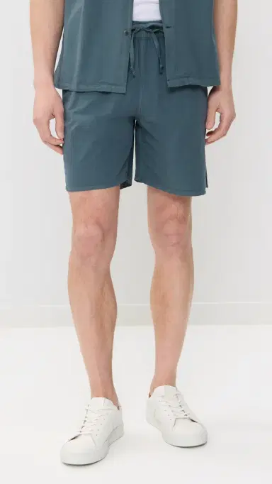 Alex Crane Air Cotton Bo Shorts 6 Lake | Thumbnail 2