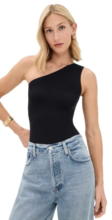 Commando Ballet One Shoulder Thong Bodysuit | Thumbnail 1