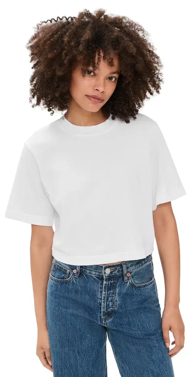 The Tokyo Crop Tee White