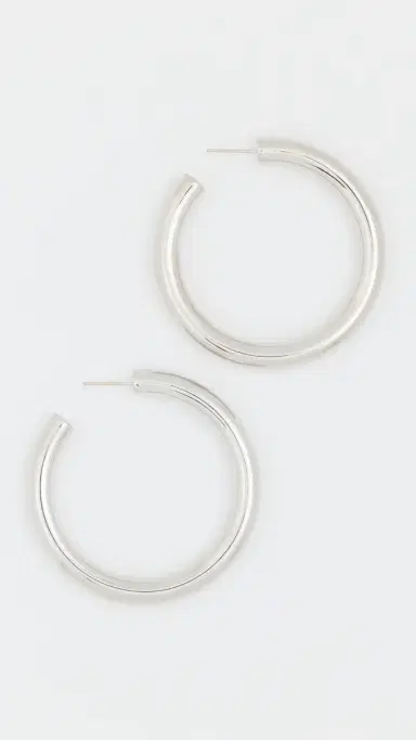 Jennifer Fisher 1.5 Samira Baby Hoops | Thumbnail 2 Jennifer Fisher 1.5 Samira Baby Hoops | Thumbnail 2