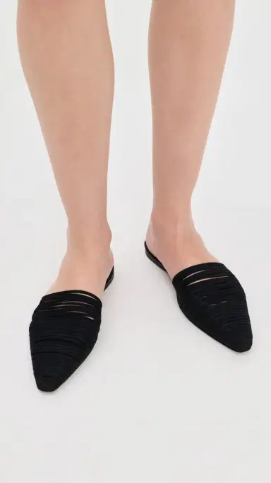 Tove Kenly Flat Mules Black 40 | Thumbnail 3