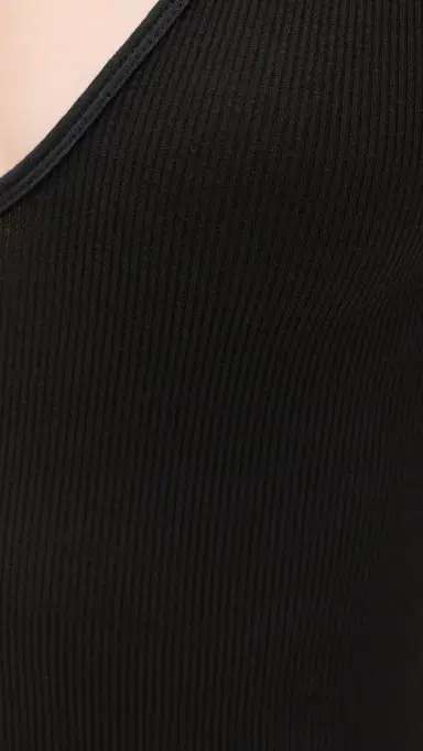 ALL THREE Dar V Dress Black M | Thumbnail 6