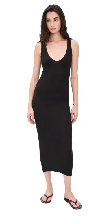 ALL THREE Dar V Dress Black M | Thumbnail 1