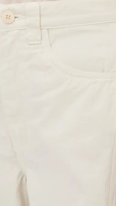 Jamie Haller The Baggy Painter Crop Trousers Ecru | Thumbnail 6 Jamie Haller The Baggy Painter Crop Trousers Ecru | Thumbnail 6