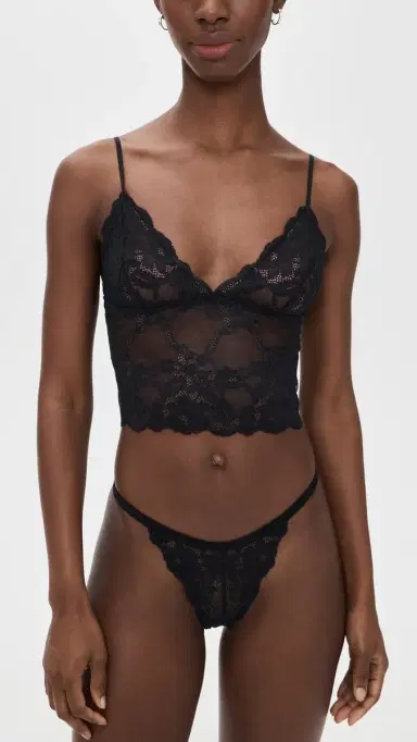 HONEYDEW Riot Thong Panty Black L | Thumbnail 4