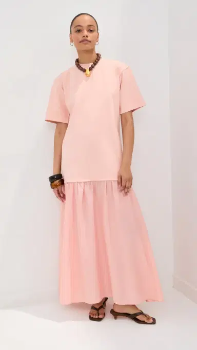LE BOP Camden Dress Pale Pink | Thumbnail 2