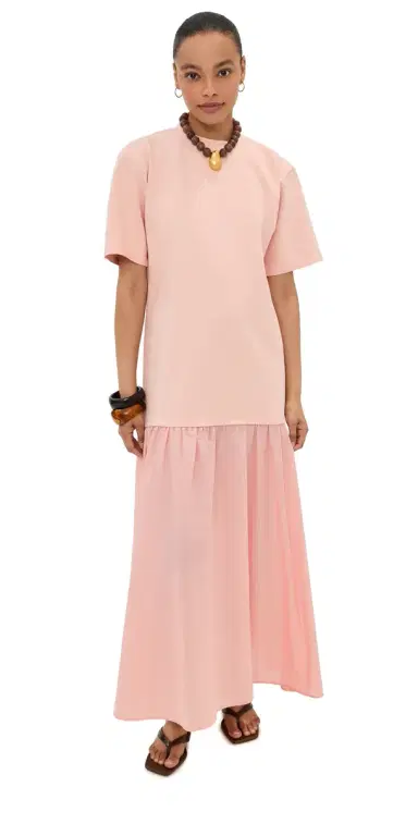 LE BOP Camden Dress Pale Pink | Thumbnail 1